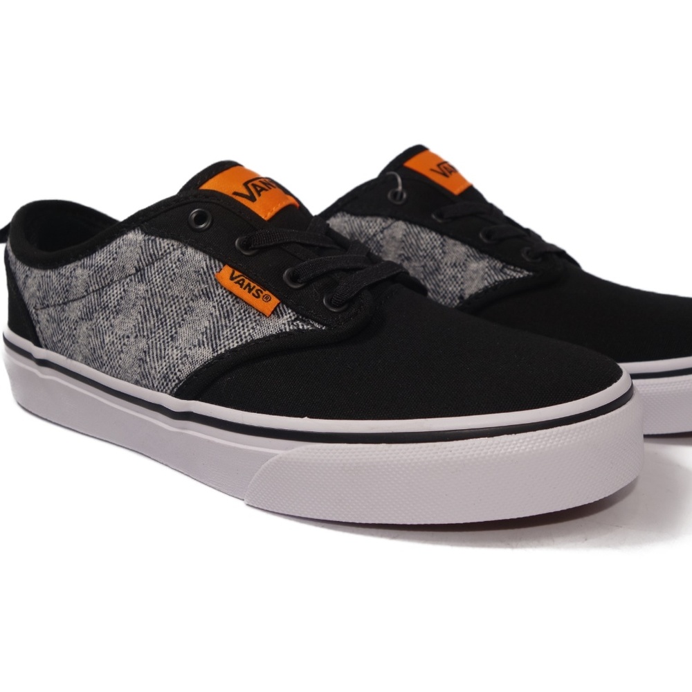 VANS Atwood Slip-On Checkered Textile (Black) Wmn